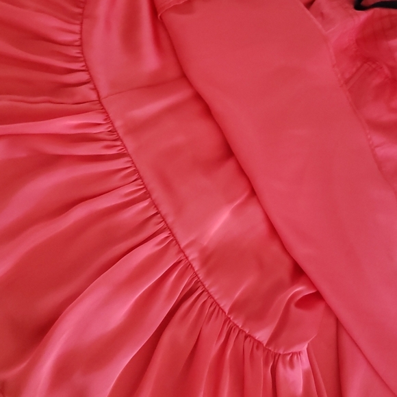 Y2k GO International coral bustier top smocked mini - Picture 8 of 8